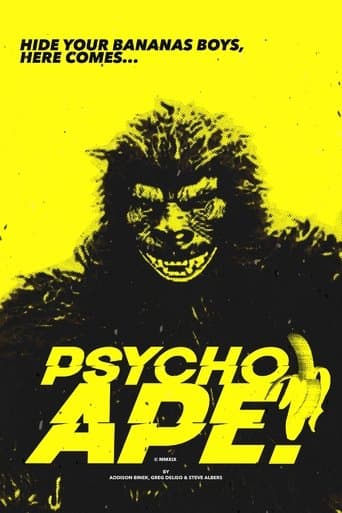 Movie poster for Psycho Ape!