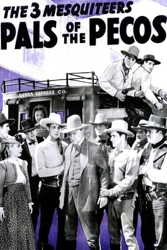Movie poster for Pals of the Pecos