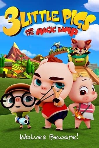 Movie poster for The Three Pigs and The Lamp