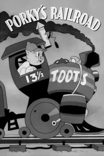 Movie poster for Porky's Railroad