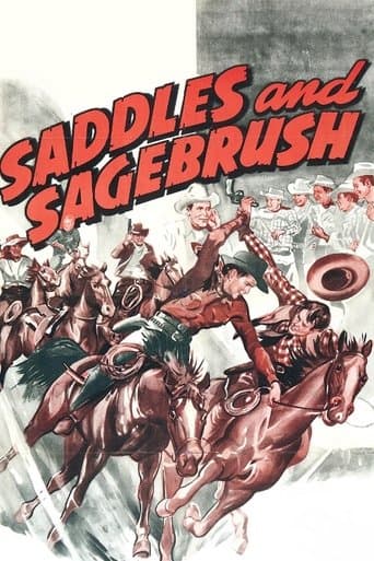 Movie poster for Saddles and Sagebrush