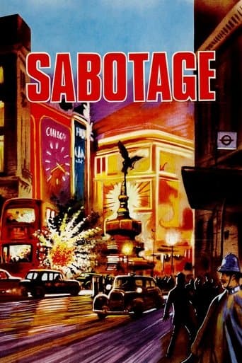 Movie poster for Sabotage