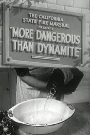 Movie poster for More Dangerous Than Dynamite