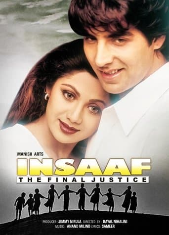 Movie poster for Insaaf: The Final Justice