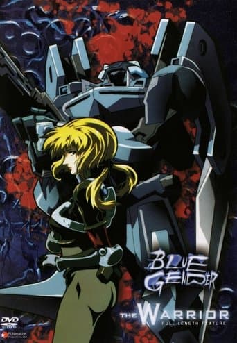 Movie poster for Blue Gender: The Warrior