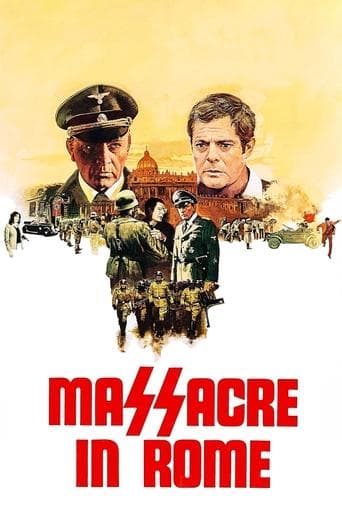 Movie poster for Massacre in Rome