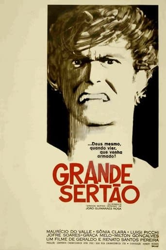 Movie poster for Grande Sertão
