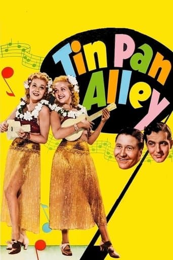 Movie poster for Tin Pan Alley