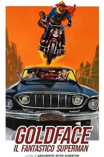 Movie poster for Goldface, the Fantastic Superman