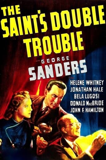 Movie poster for The Saint's Double Trouble