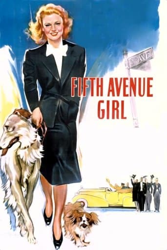 Movie poster for Fifth Avenue Girl