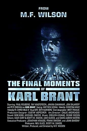 Movie poster for The Final Moments of Karl Brant