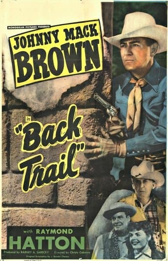 Movie poster for Back Trail