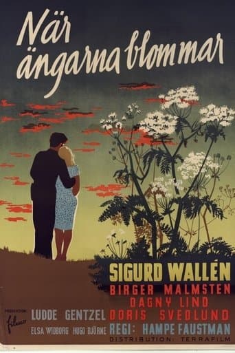 Movie poster for När ängarna blommar