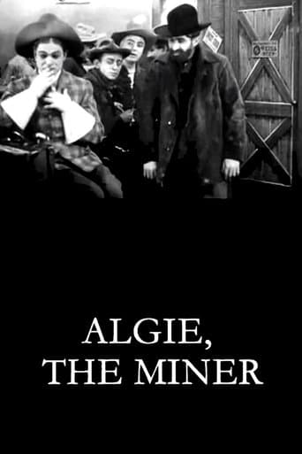 Movie poster for Algie, the Miner