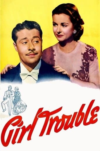 Movie poster for Girl Trouble