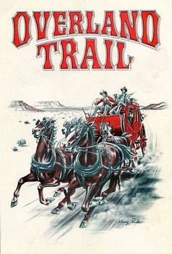Movie poster for Overland Trail