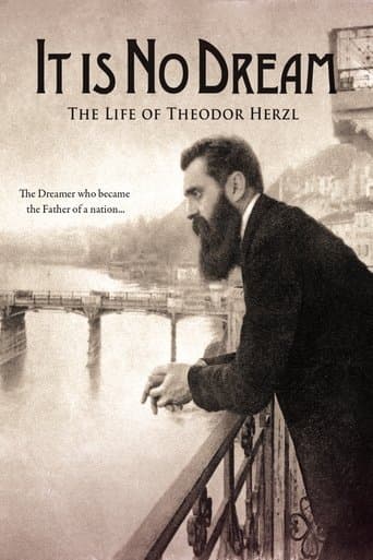 Movie poster for It Is No Dream: The Life Of Theodor Herzl