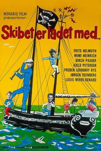 Movie poster for Skibet er ladet med