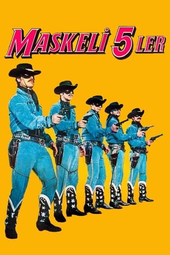 Movie poster for Maskeli Beşler
