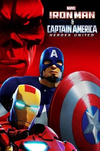 Movie poster for Iron Man & Captain America: Heroes United