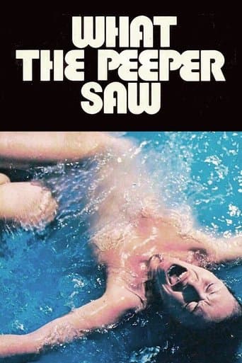 Movie poster for What the Peeper Saw