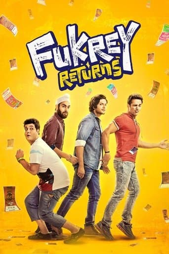 Movie poster for Fukrey Returns