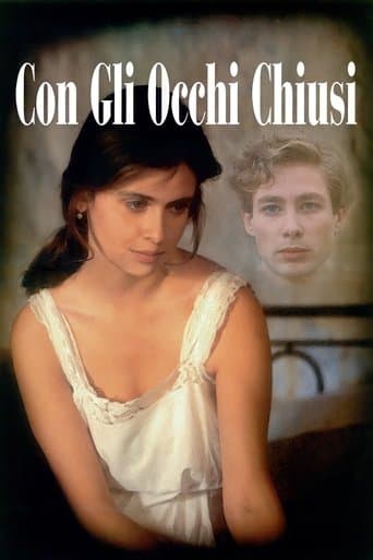 Movie poster for With Closed Eyes