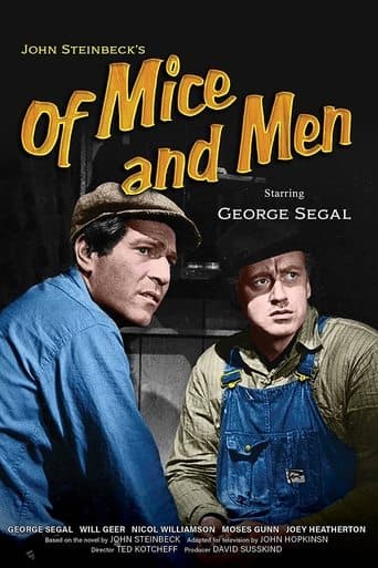 Movie poster for Of Mice and Men