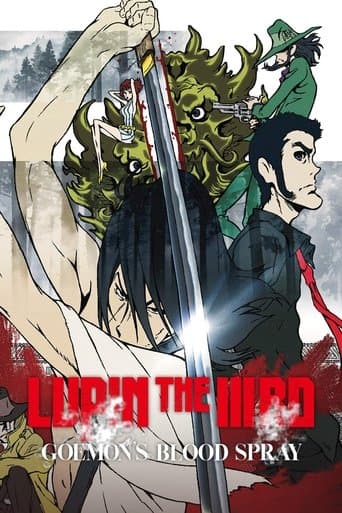 Movie poster for Lupin the Third: Goemon's Blood Spray