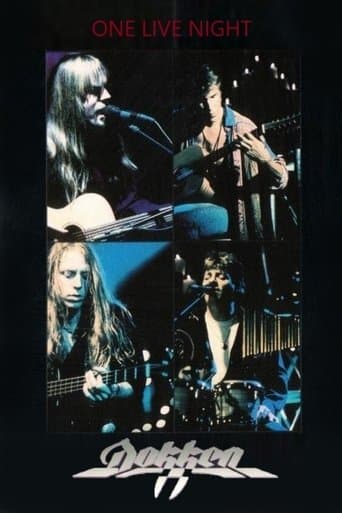 Movie poster for Dokken - One Live Night