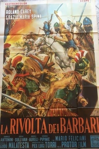 Movie poster for The Revolt of the Barbarians