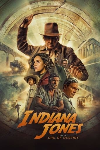 Movie poster for Indiana Jones and the Dial of Destiny