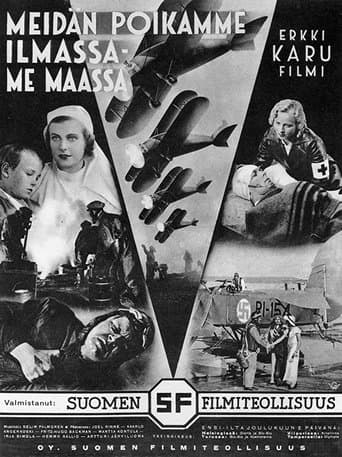 Movie poster for Meidän poikamme ilmassa – me maassa