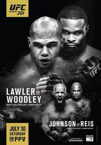 Movie poster for UFC 201: Lawler vs. Woodley