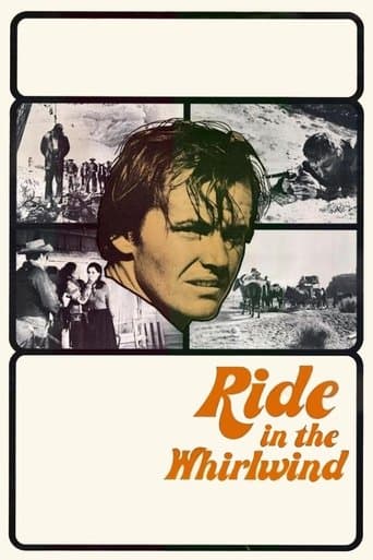 Movie poster for Ride in the Whirlwind