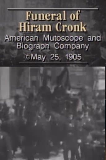 Movie poster for Funeral of Hiram Cronk