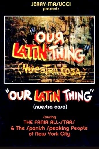 Movie poster for Our Latin Thing (Nuestra Cosa)