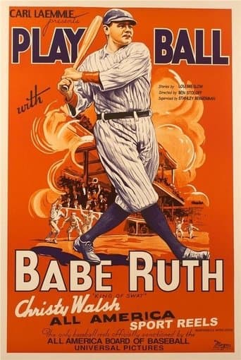Movie poster for Play Ball with Babe Ruth