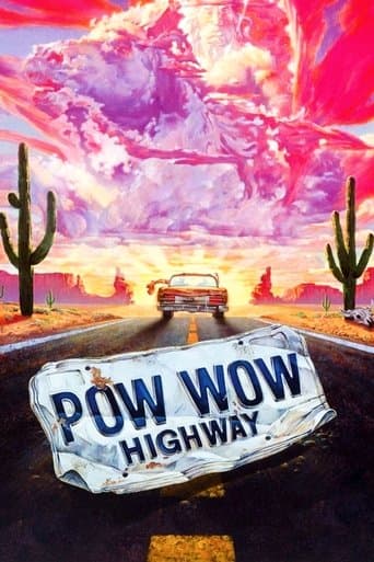 Movie poster for Powwow Highway