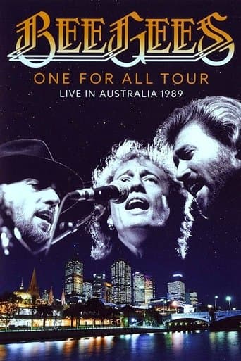 Movie poster for Bee Gees: One for All Tour - Live in Australia 1989