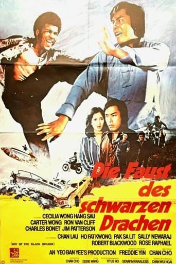 Movie poster for Way of the Black Dragon