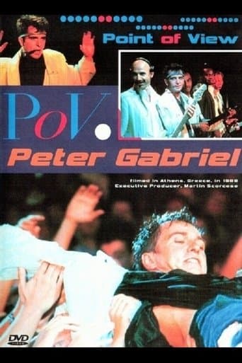 Movie poster for Peter Gabriel - POV