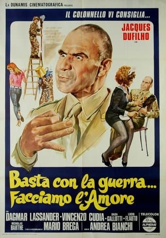 Movie poster for Basta con la guerra... facciamo l'amore