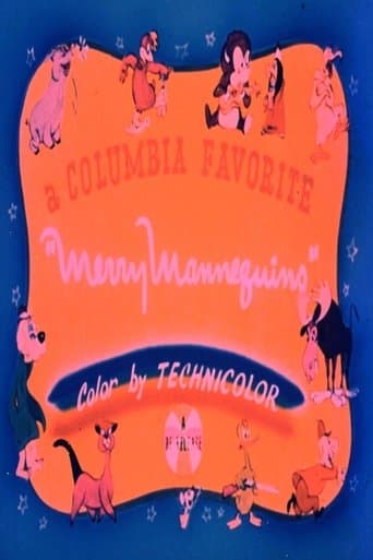 Movie poster for Merry Mannequins