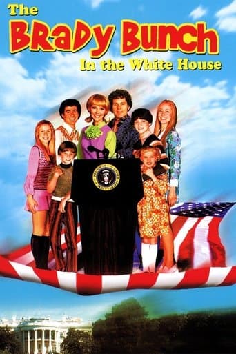 Movie poster for The Brady Bunch in the White House