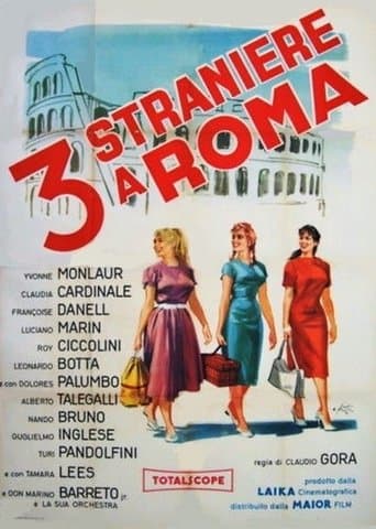 Movie poster for 3 Strangers in Rome