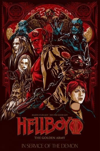 Movie poster for Hellboy: In Service of the Demon