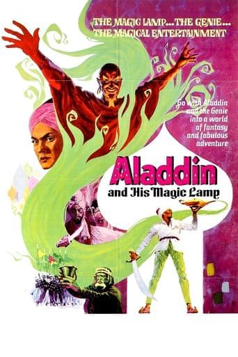 Movie poster for Aladdin and His Magic Lamp