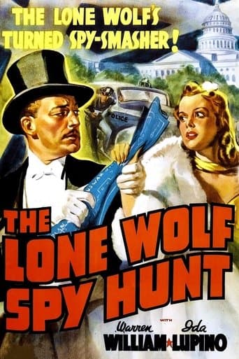 Movie poster for The Lone Wolf Spy Hunt